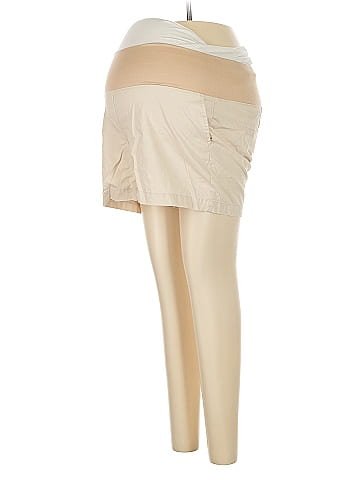Ann Taylor LOFT Khaki Shorts (view 1)