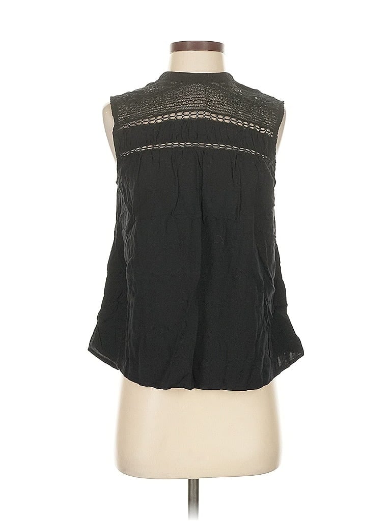 Pre-owned Old Navy Sleeveless Blouse In Black