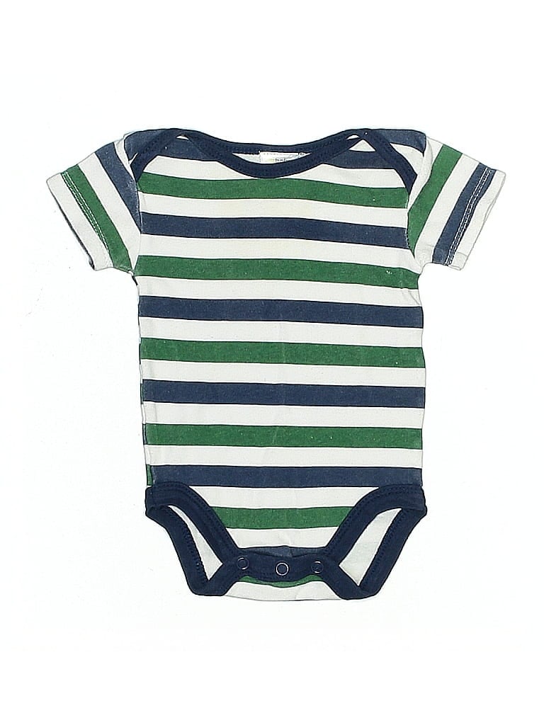 Pre-owned Baby Gear Babies' Short Sleeve Onesie In Green