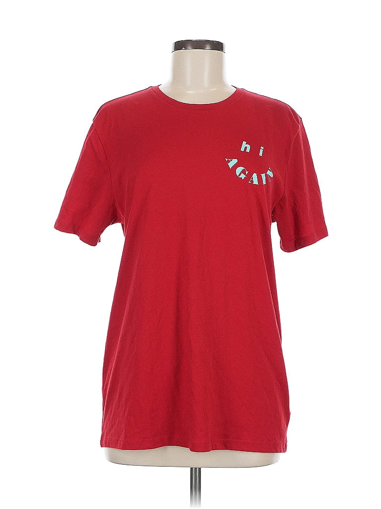 OLD NAVY Pre-owned Short Sleeve T-shirt In Red
