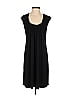 Evan Picone Solid Black Casual Dress Size 4 - photo 1