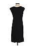 Evan Picone Solid Black Casual Dress Size 4 - photo 2