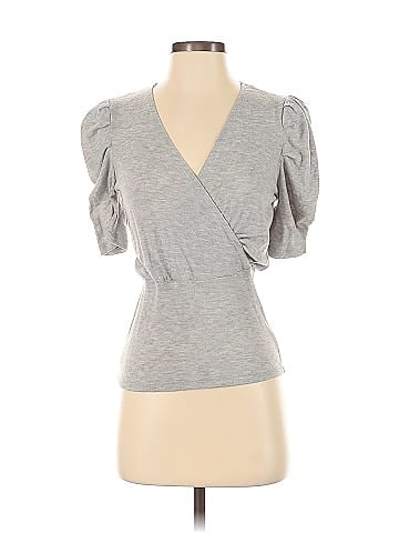 Something Navy Short Sleeve Top (view 1)