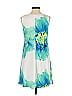 Boston Proper Tie-dye Blue Casual Dress Size 5 - photo 2