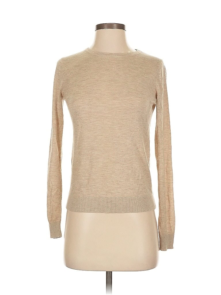 Pre-owned Mng Pullover Sweater In Brown