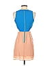 TOBI 100% Polyester Color Block Blue Cocktail Dress Size S - photo 2