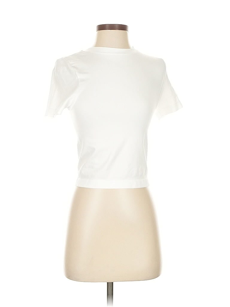 A New Day Ivory Short Sleeve Turtleneck Size S - photo 1