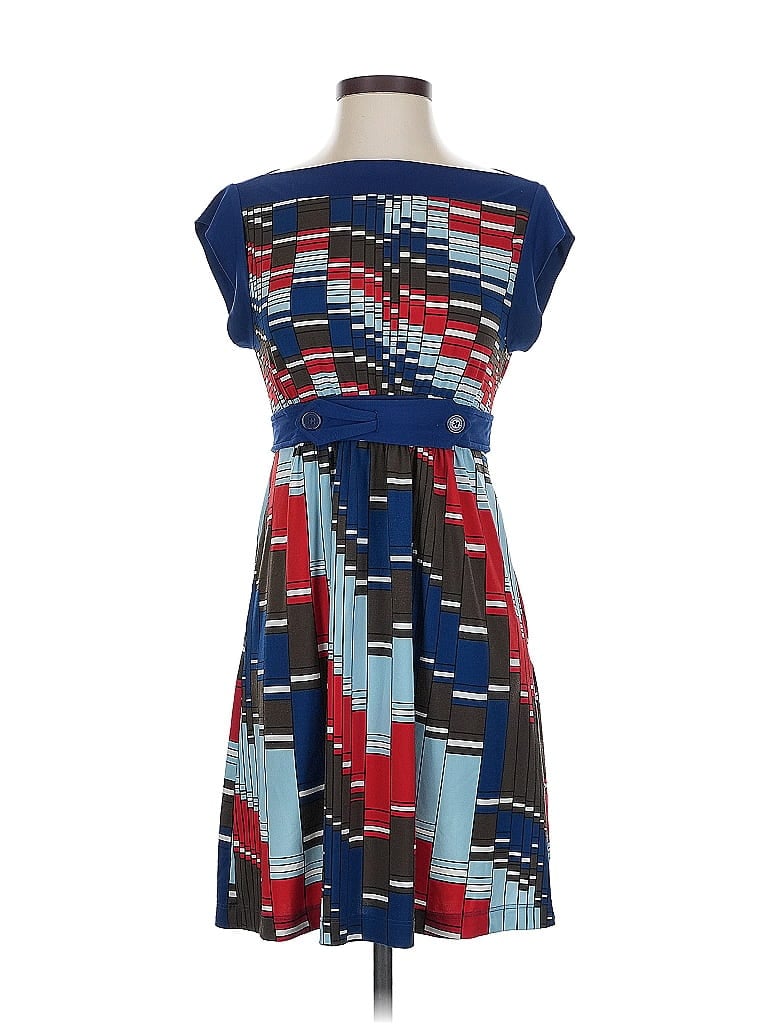 Pre-owned Bcbgmaxazria Casual Dress In Blue