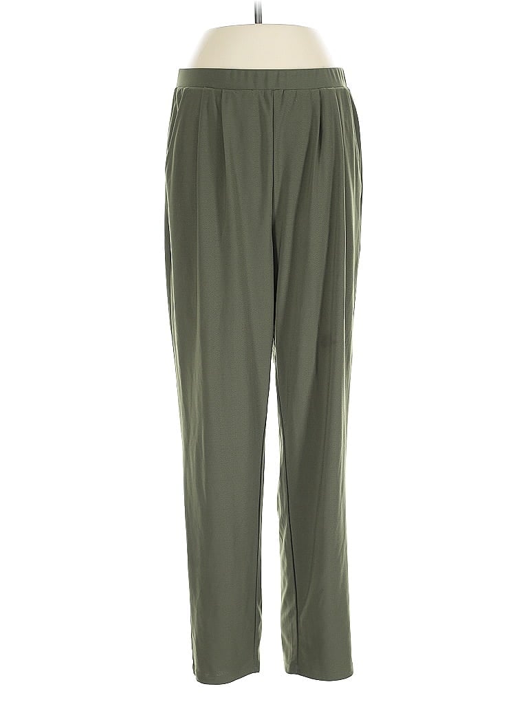 Pre-owned Leith Casual Pants In Green