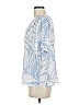 Ivanka Trump 100% Polyester Blue Short Sleeve Blouse Size M - photo 4