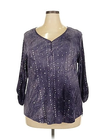 db established 1962 3/4 Sleeve Blouse (view 1)