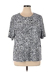 Cj Banks Short Sleeve Blouse