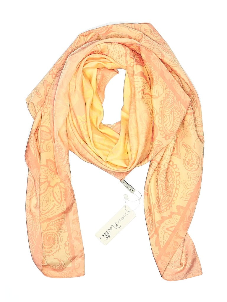 SIMPLY NOELLE Pre-owned Scarf In Orange