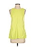 Athleta 100% Nylon Yellow Sleeveless Blouse Size XS - photo 1