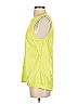 Athleta 100% Nylon Yellow Sleeveless Blouse Size XS - photo 5