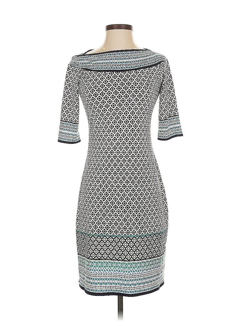 Pre-owned Max Studio Casual Dress In Gray
