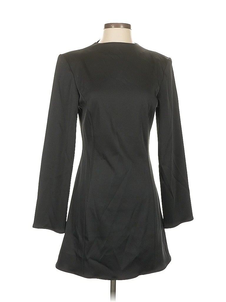 Pre-owned H&m Coat In Black