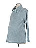 Isabel Maternity Blue Turtleneck Sweater Size M - photo 1