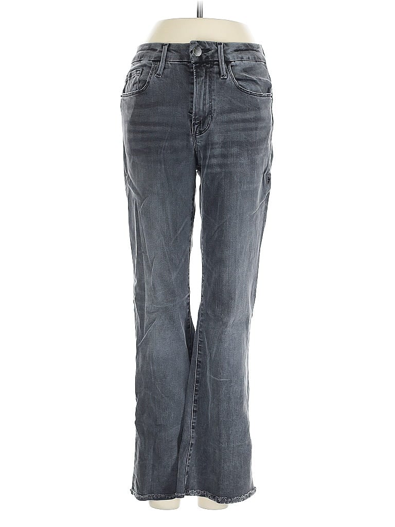 Pre-owned Frame Jeans In Gray