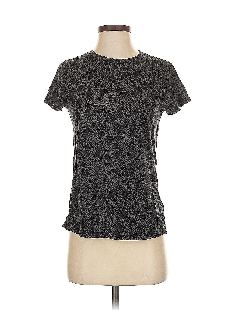 Pre-owned Athleta Short Sleeve T-shirt In Gray