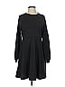 Assorted Brands Solid Black Casual Dress Size S - photo 1