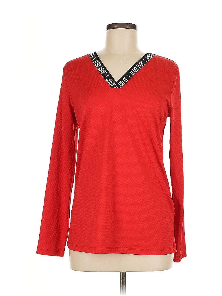 Pre-owned Nike Long Sleeve T-shirt In Red