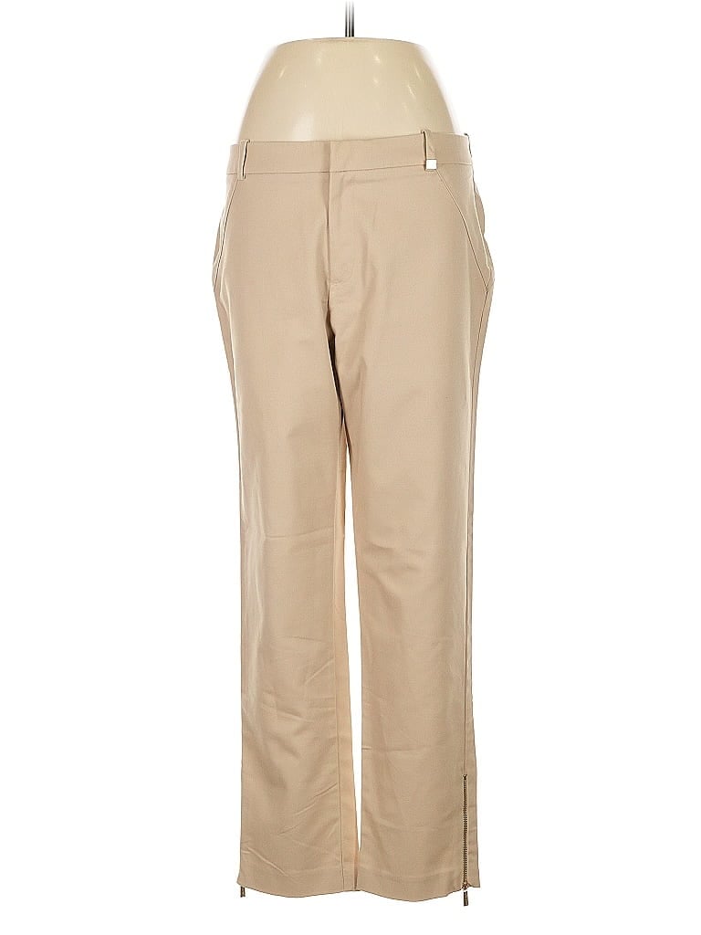 Pre-owned Calvin Klein Khaki Pant In Brown