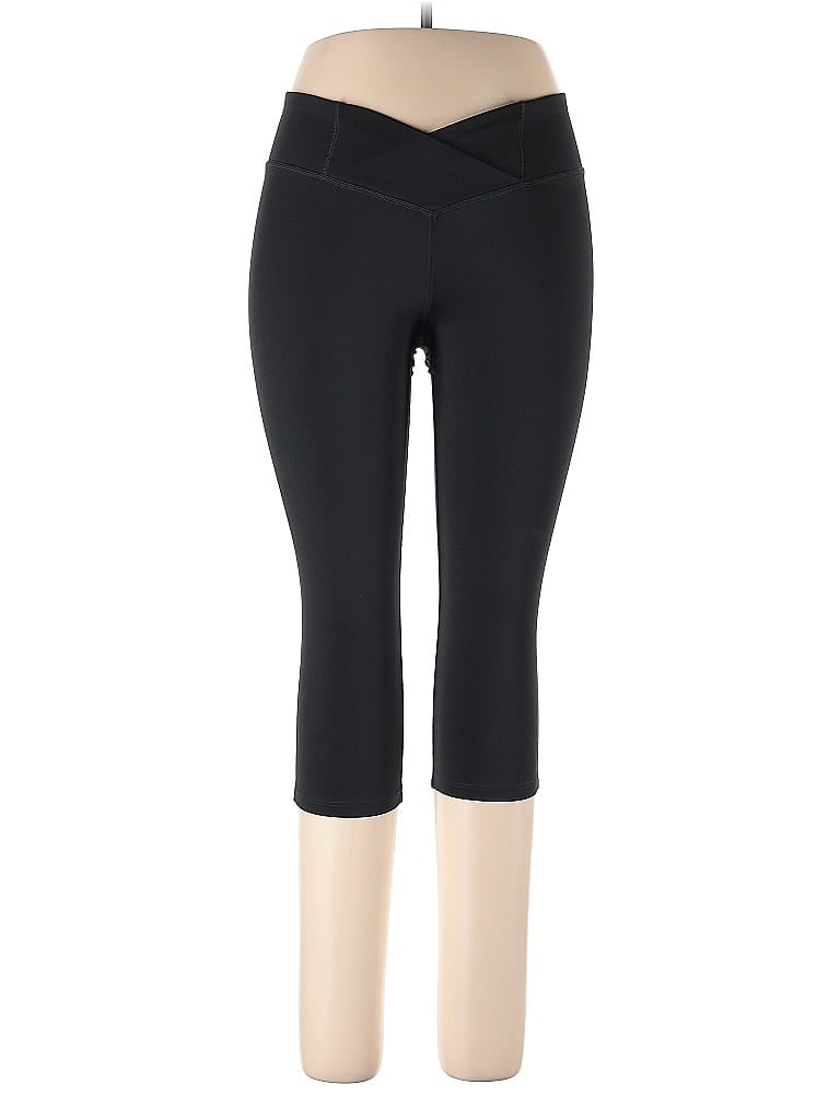 Pre-owned Reebok Active Pants In Black