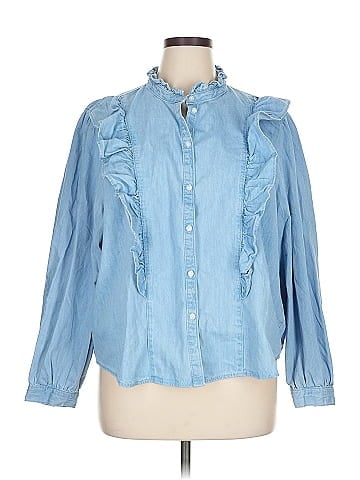 H&M Long Sleeve Blouse (view 1)