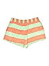 Splendid 100% Rayon Stripes Orange Board Shorts Size L - photo 2