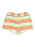 Splendid 100% Rayon Stripes Orange Board Shorts Size L - photo 1