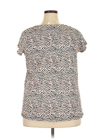Ellos Short Sleeve Blouse (view 2)