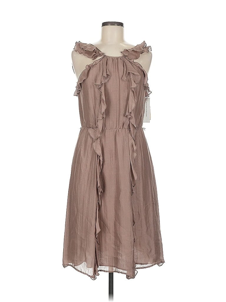 Pre-owned Twelfth Street By Cynthia Vincent Casual Dress In Brown