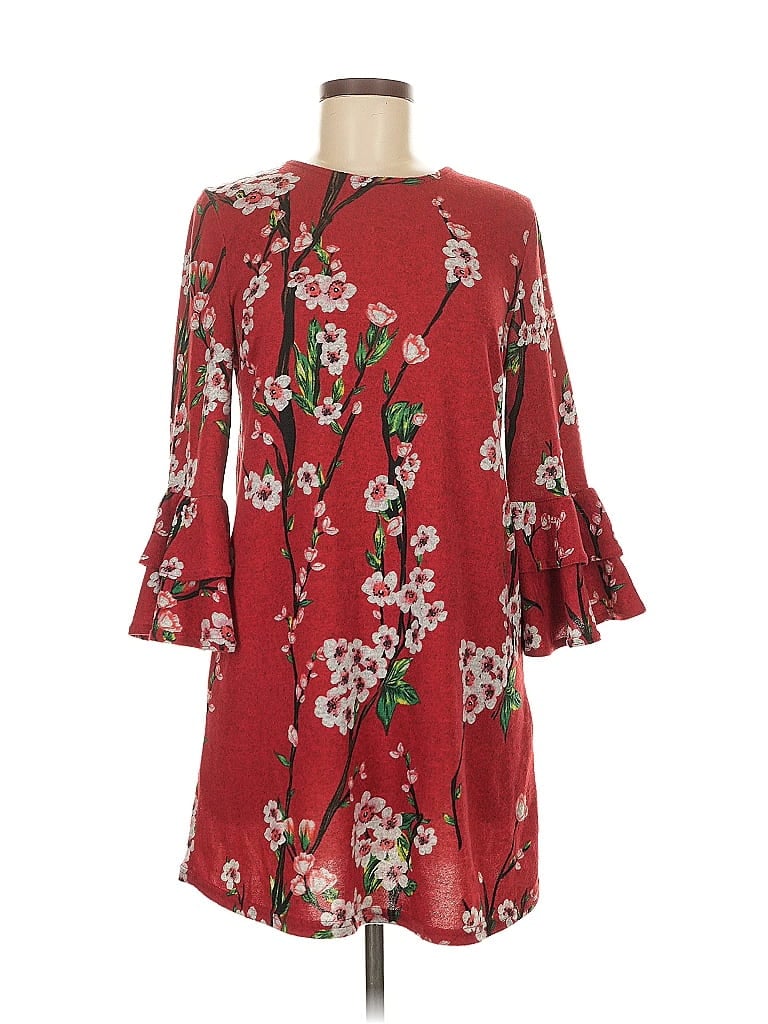 Pre-owned Papillon Casual Dress In Red