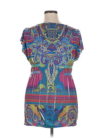 One World Short Sleeve Blouse (view 2)