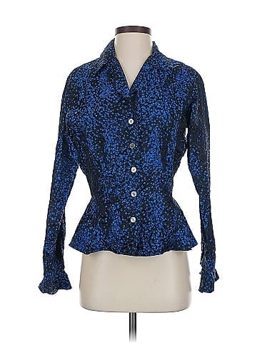 jill mcgowan Long Sleeve Silk Top (view 1)