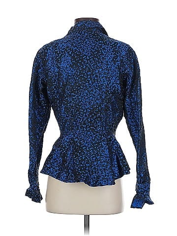jill mcgowan Long Sleeve Silk Top (view 2)