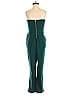 Express Solid Green Jumpsuit Size 0 - photo 2
