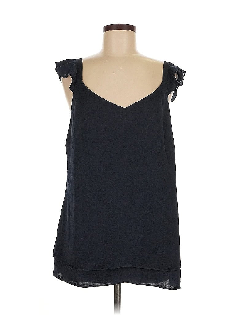CABI Pre-owned Sleeveless Blouse In Black