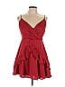 Trixxi 100% Polyester Red Cocktail Dress Size L - photo 1