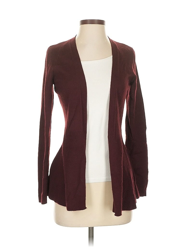 Click to view more detailed imagery on our partner's website Pre-owned Nanette Lepore Cardigan Sweater In Burgundy
