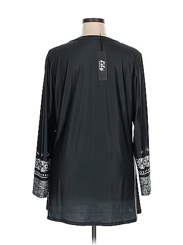 Lily by Firmiana 3/4 Sleeve Blouse (view 2)