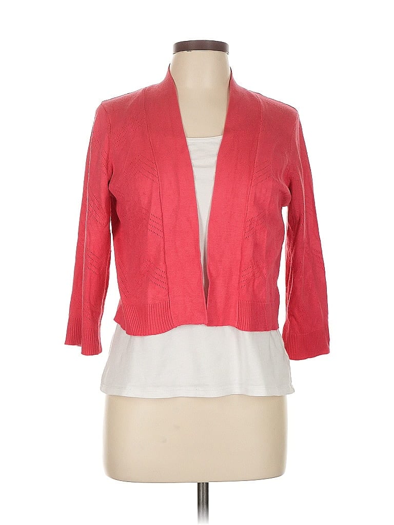 RONNI NICOLE Pre-owned Cardigan Sweater In Red