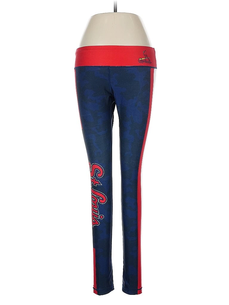 Pre-owned Genuine Merchandise By Team Athletics Active Pants In Blue