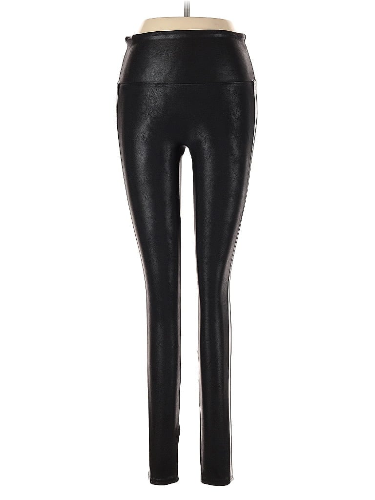 Pre-owned Spanx Active Pants In Black