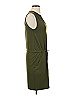 Lilla P Solid Green Casual Dress Size XS - photo 3