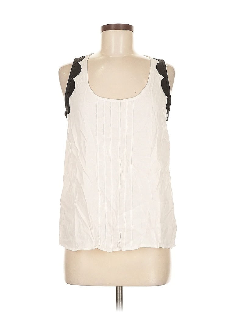 Collective Concepts Sleeveless Blouse In White
