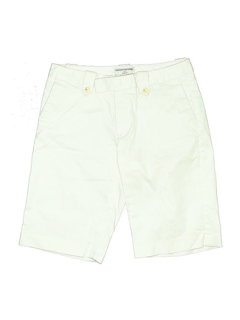 Pre-owned Banana Republic Factory Store Khaki Shorts In Green