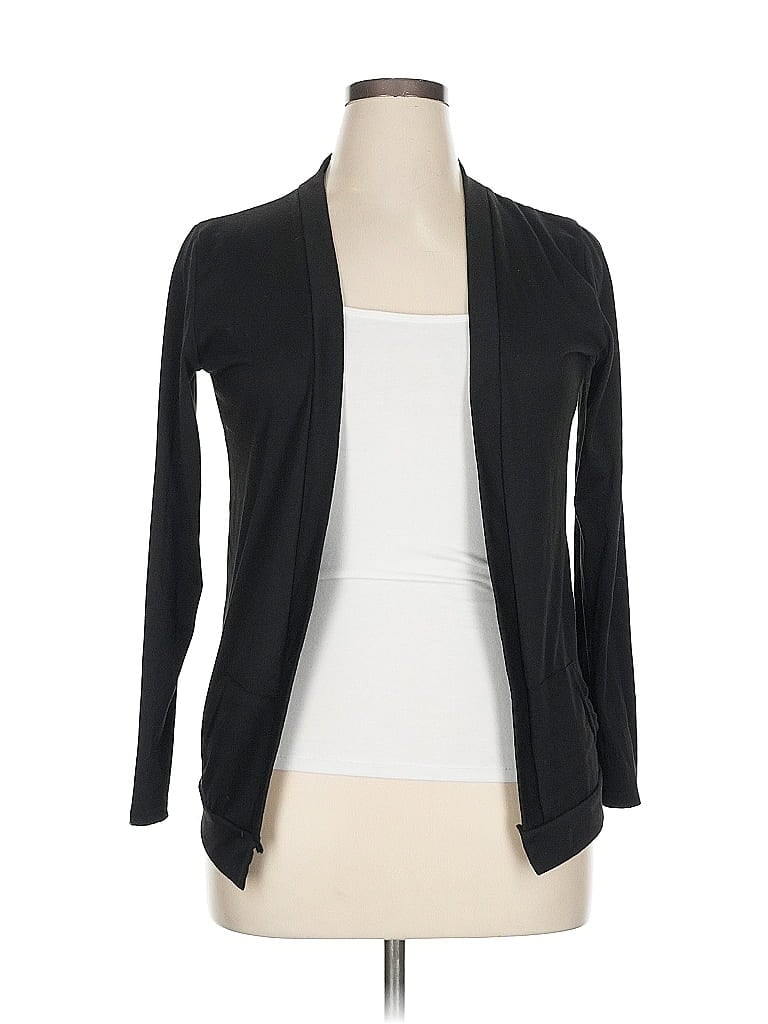 Pre-owned Unbranded Cardigan Sweater In Black