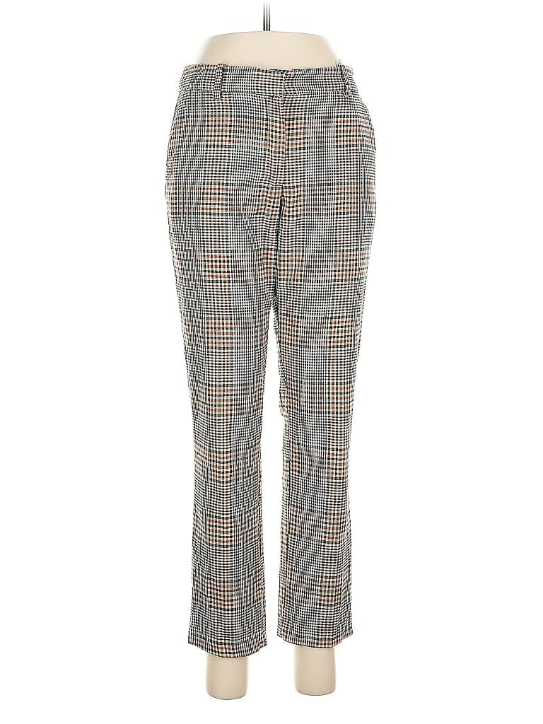 Pre-owned H&m Casual Pants In Gray